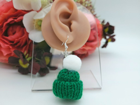 MINI Pudelmützen Ohrringe
